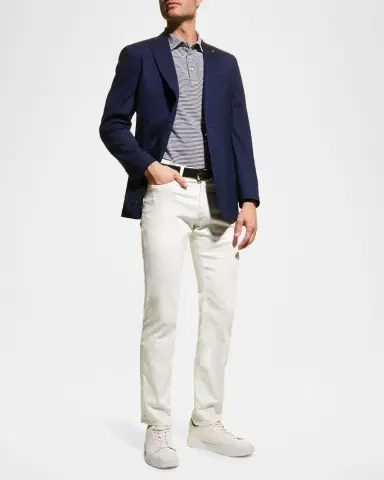 Peter Millar Men's Excursionist Wool-Silk Blazer | Thumbnail 3