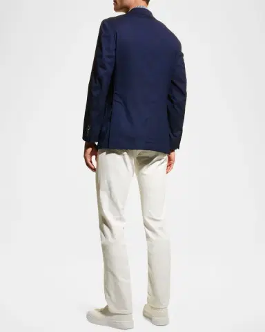 Peter Millar Men's Excursionist Wool-Silk Blazer | Thumbnail 4