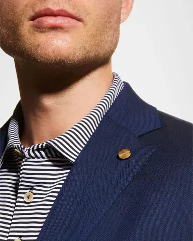 Peter Millar Men's Excursionist Wool-Silk Blazer | Thumbnail 5