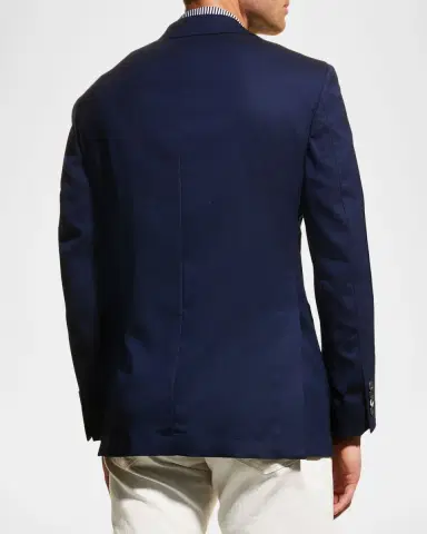 Peter Millar Men's Excursionist Wool-Silk Blazer | Thumbnail 6