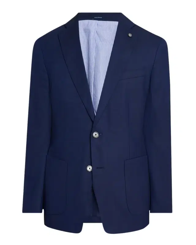 Peter Millar Men 's Excursionist Wool-Silk Blazer