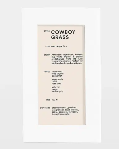 D.S. & DURGA Cowboy Grass Eau de Parfum, 3.4 oz. | Thumbnail 2