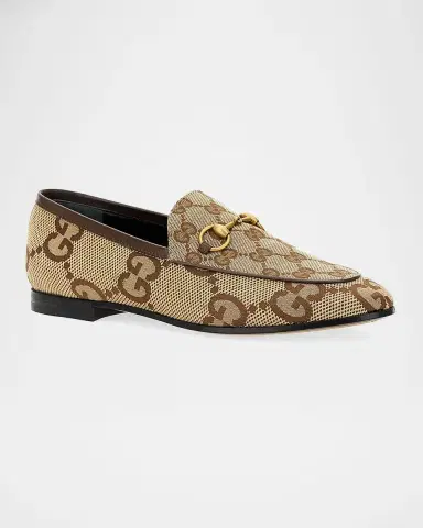 Gucci New Jordaan GG Canvas Loafers | Thumbnail 2