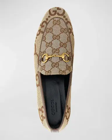 Gucci New Jordaan GG Canvas Loafers | Thumbnail 4