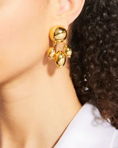 Ben-Amun Clip-On Dangle Earrings | Thumbnail 2