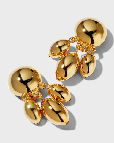 Ben-Amun Clip-On Dangle Earrings | Thumbnail 3