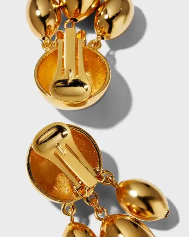 Ben-Amun Clip-On Dangle Earrings | Thumbnail 4