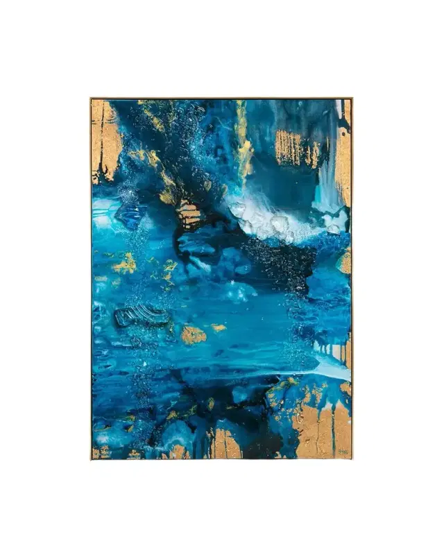 Blue Abyss Giclee by Mary Hong