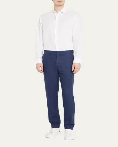 Orlebar Brown Men's Griffon Linen Trousers | Thumbnail 2 Orlebar Brown Men's Griffon Linen Trousers | Thumbnail 2