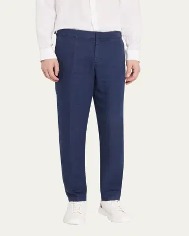 Orlebar Brown Men's Griffon Linen Trousers | Thumbnail 4 Orlebar Brown Men's Griffon Linen Trousers | Thumbnail 4
