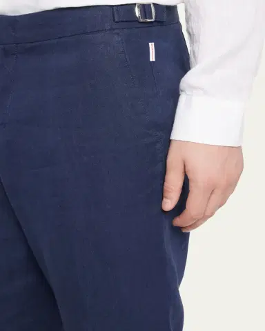 Orlebar Brown Men's Griffon Linen Trousers | Thumbnail 5 Orlebar Brown Men's Griffon Linen Trousers | Thumbnail 5