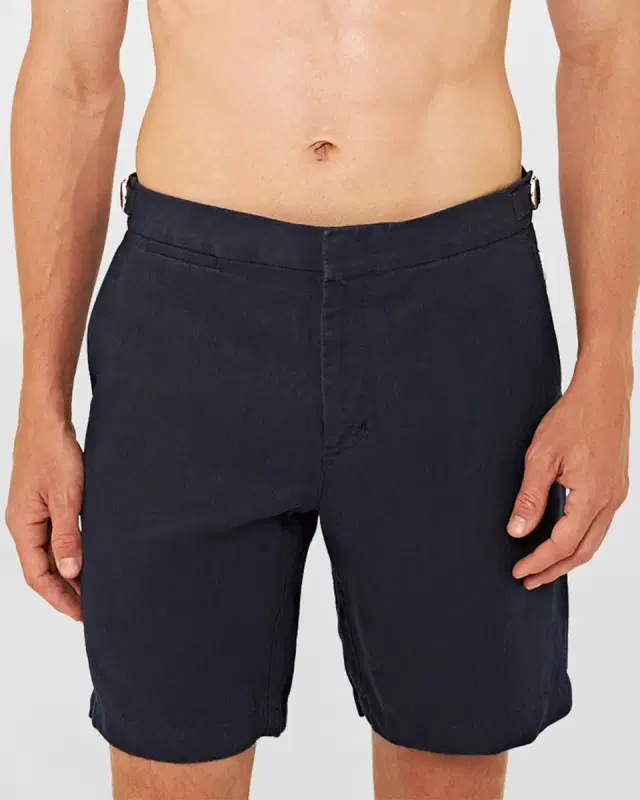 Men 's Norwich Linen Shorts
