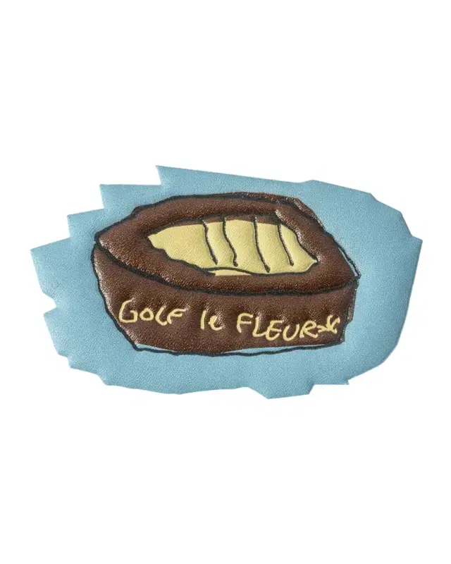 GOLF le FLEUR Globe-Trotter Leather Stickers, Set of 3