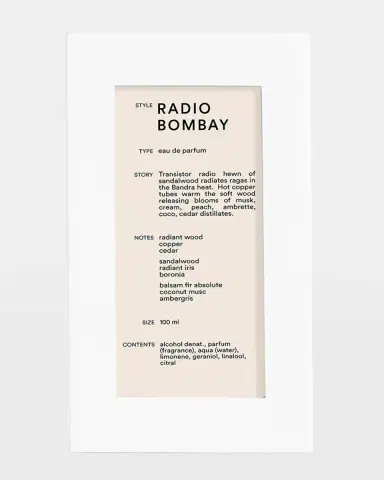 D.S. & DURGA Radio Bombay Eau de Parfum, 3.4 oz. | Thumbnail 2