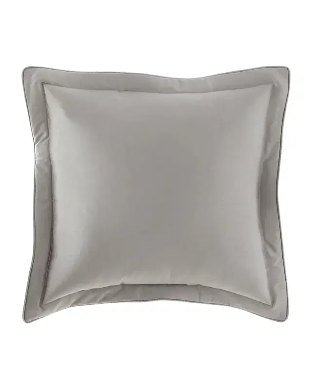 Olivia Quido Manon Faux Silk Euro Sham