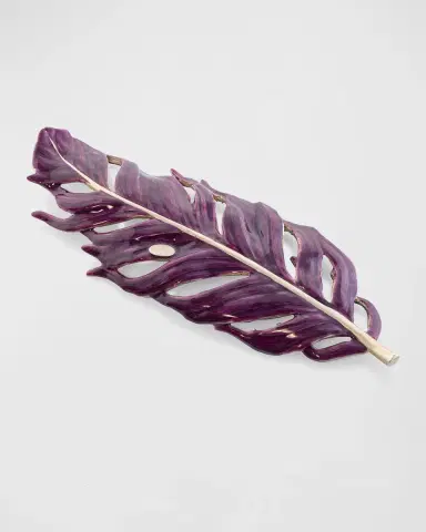 Jay Strongwater Feather Tray | Thumbnail 2