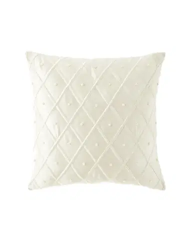 Austin Horn Collection Catherine's Palace Pearl Lattice Euro Sham | Thumbnail 1