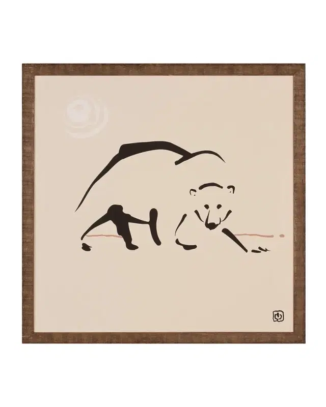 Shadow Catchers Black Bear Giclee, 26"