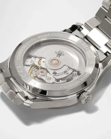 Gucci G-Timeless Multibee Automatic Steel Watch, 38mm | Thumbnail 5