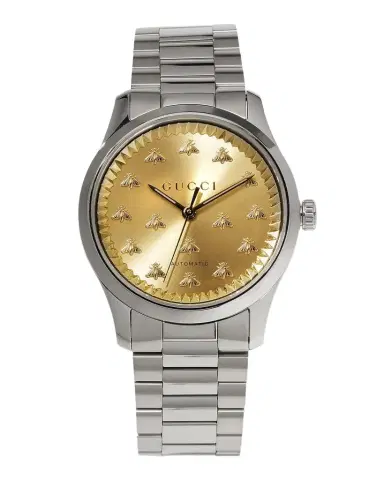 Gucci G-Timeless Multibee Automatic Steel Watch, 38mm | Thumbnail 1