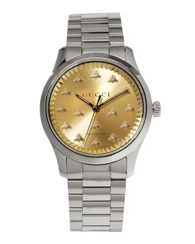 Gucci G-Timeless Multibee Automatic Steel Watch, 38mm