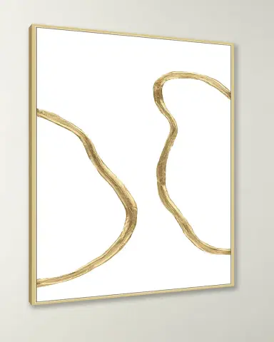 Wendover Art Group 'Gilded Cord 1 ' Wall Art | Thumbnail 3 Wendover Art Group 'Gilded Cord 1 ' Wall Art | Thumbnail 3