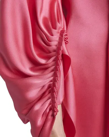 Giorgio Armani Draped Silk Tunic Blouse | Thumbnail 5 Giorgio Armani Draped Silk Tunic Blouse | Thumbnail 5