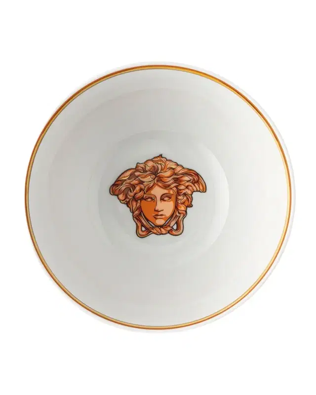 Medusa Amplified Orange Coin Cereal Bowl