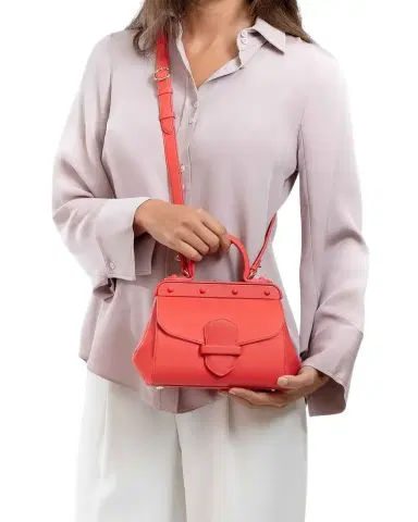 Franzi Margherita Lambskin Leather Crossbody Bag | Thumbnail 1 Franzi Margherita Lambskin Leather Crossbody Bag | Thumbnail 1