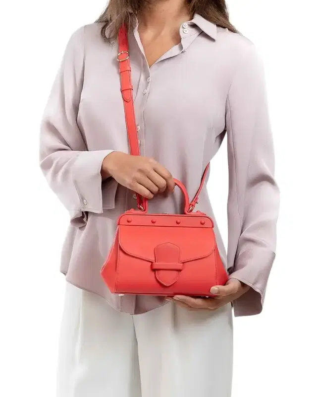 Franzi Margherita Lambskin Leather Crossbody Bag