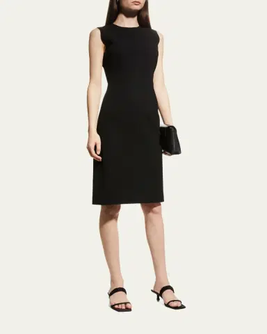 Lafayette 148 New York Harpson Finesse Crepe Sheath Dress | Thumbnail 4