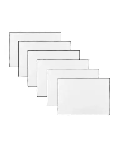 Home Treasures Aiden Linen Placemats, Set of 6 | Thumbnail 1 Home Treasures Aiden Linen Placemats, Set of 6 | Thumbnail 1