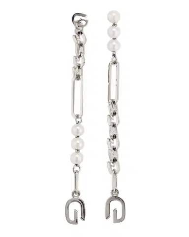 Givenchy G-Link Pearly Drop Earrings | Thumbnail 1