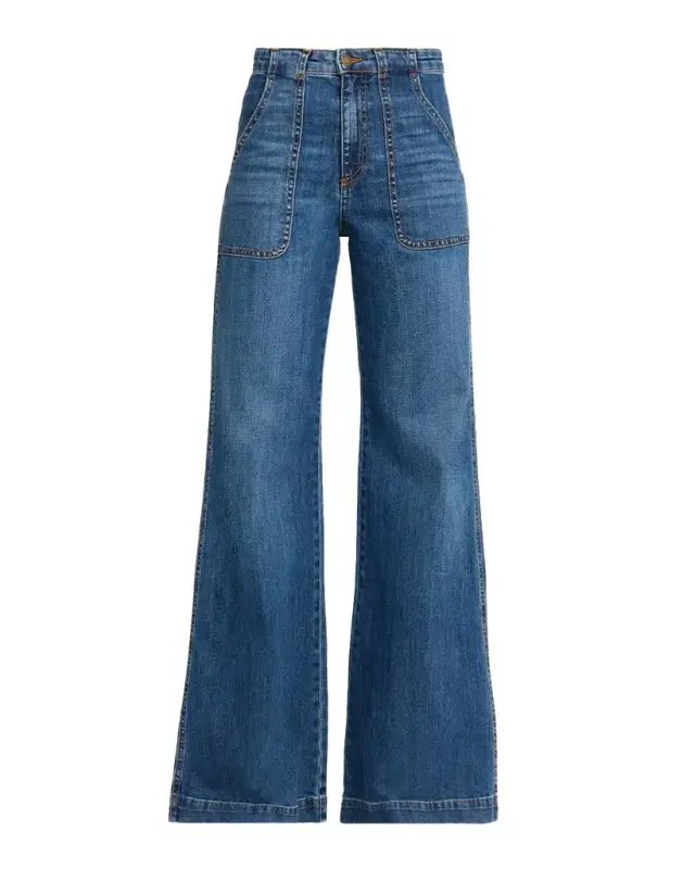 Ramy Brook Theodora Wide-Leg Jeans
