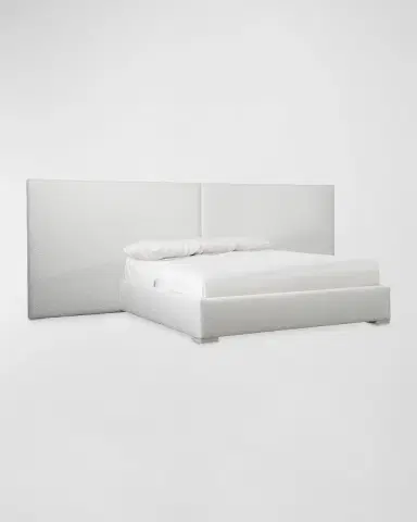 Bernhardt Solaria Extended Panel Upholstered King Bed | Thumbnail 2
