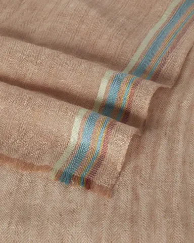 Loro Piana Striped Linen-Silk Stole | Thumbnail 3