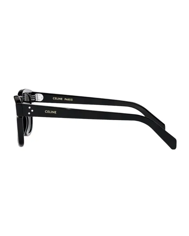 Men's Keyhole Bridge Square Sunglasses