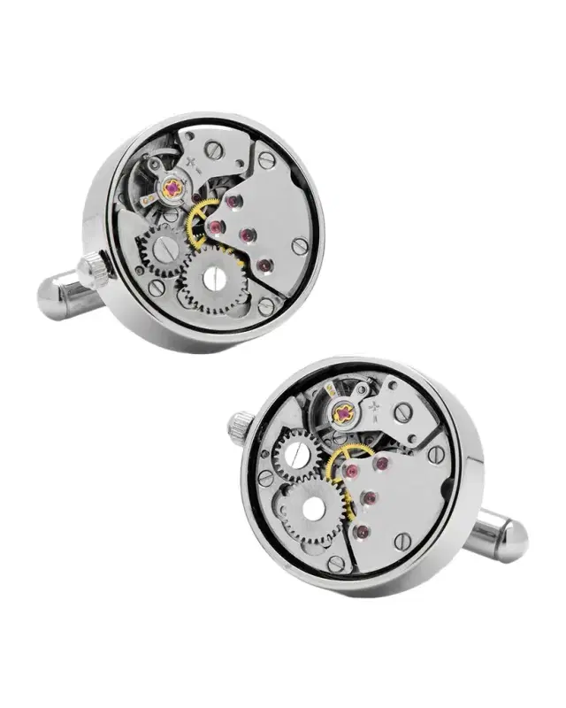Men's Watch Movement Cufflinks