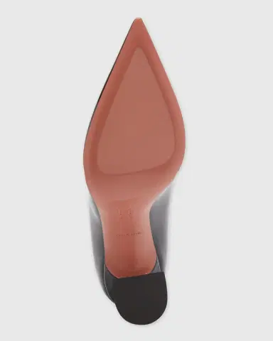 Amina Muaddi Ami Patent Leather Pedestal Pumps | Thumbnail 7 Amina Muaddi Ami Patent Leather Pedestal Pumps | Thumbnail 7