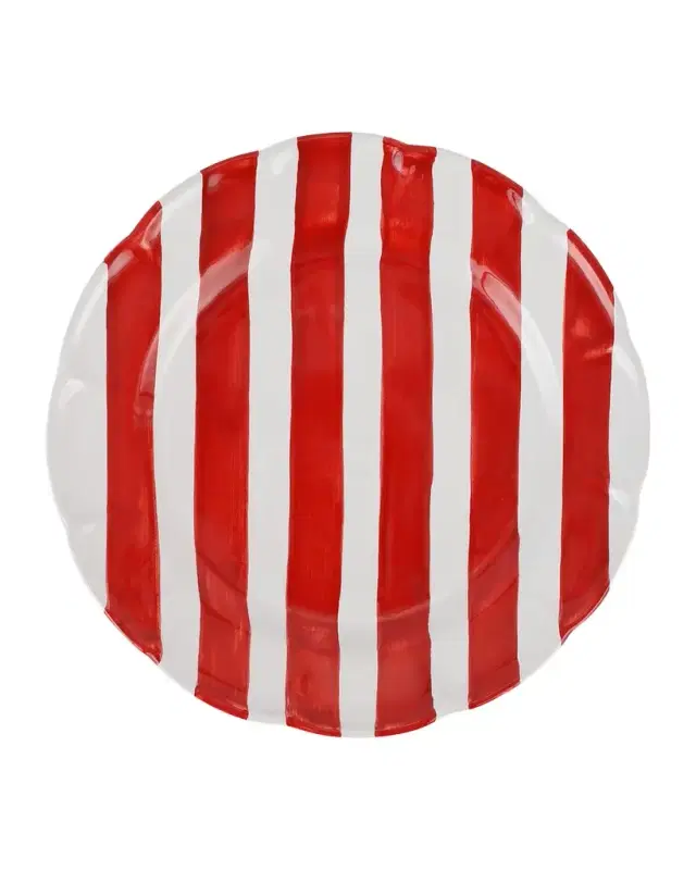 Vietri Amalfitana Stripe Dinner Plate