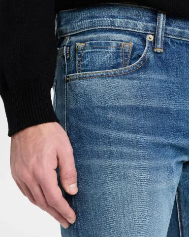 Tom Ford Men's Straight-Fit Selvedge Denim Jeans | Thumbnail 5