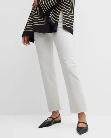TOTEME Classic Cut Straight-Leg Ankle Denim Jeans | Thumbnail 7 TOTEME Classic Cut Straight-Leg Ankle Denim Jeans | Thumbnail 7