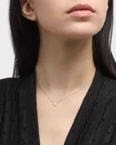 Jennifer Meyer Mini Daisy Diamond Necklace | Thumbnail 2 Jennifer Meyer Mini Daisy Diamond Necklace | Thumbnail 2