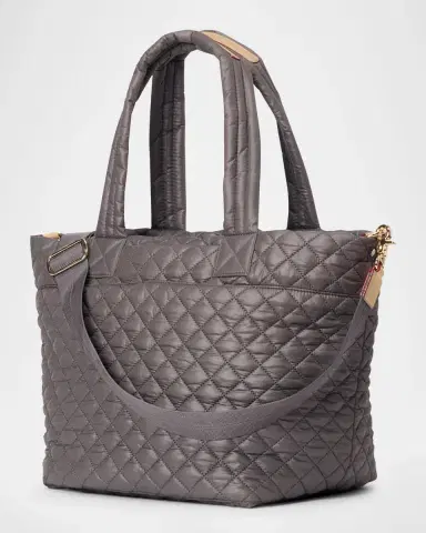 MZ Wallace Metro Deluxe Quilted Nylon Tote Bag | Thumbnail 4