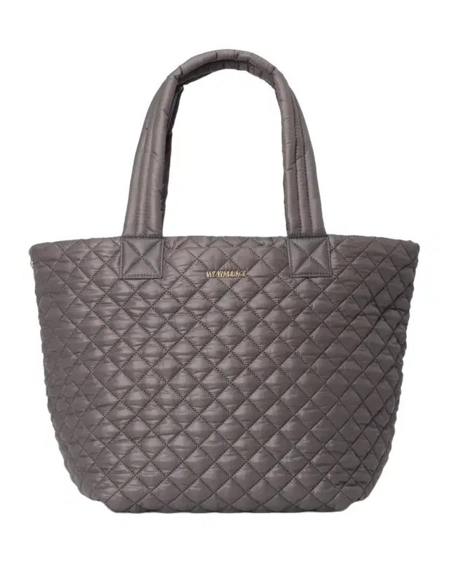 MZ WALLACE Metro Deluxe Quilted Nylon Tote Bag