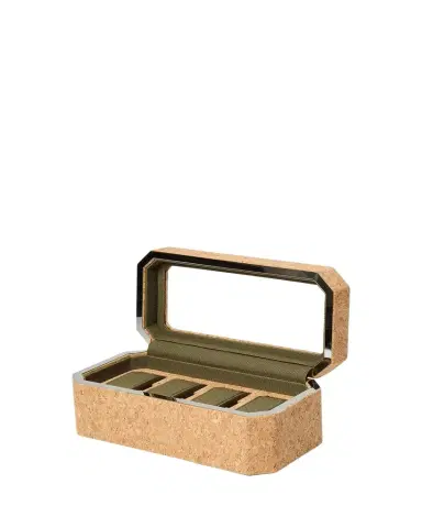 Wolf Cortica 4-Piece Watch Box | Thumbnail 1 Wolf Cortica 4-Piece Watch Box | Thumbnail 1