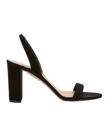 Aquazzura So Nude Block-Heel Halter Sandals | Thumbnail 1 Aquazzura So Nude Block-Heel Halter Sandals | Thumbnail 1