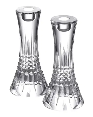 Waterford Crystal Lismore Diamond Candlesticks, Set of 2 | Thumbnail 1 Waterford Crystal Lismore Diamond Candlesticks, Set of 2 | Thumbnail 1