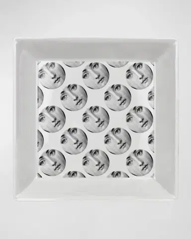 Fornasetti Square Plate 20 x 20cm - Tema E Variazioni N.197 | Thumbnail 3