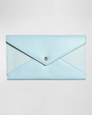 Bell'INVITO Textured Leather Envelope Wallet | Thumbnail 3